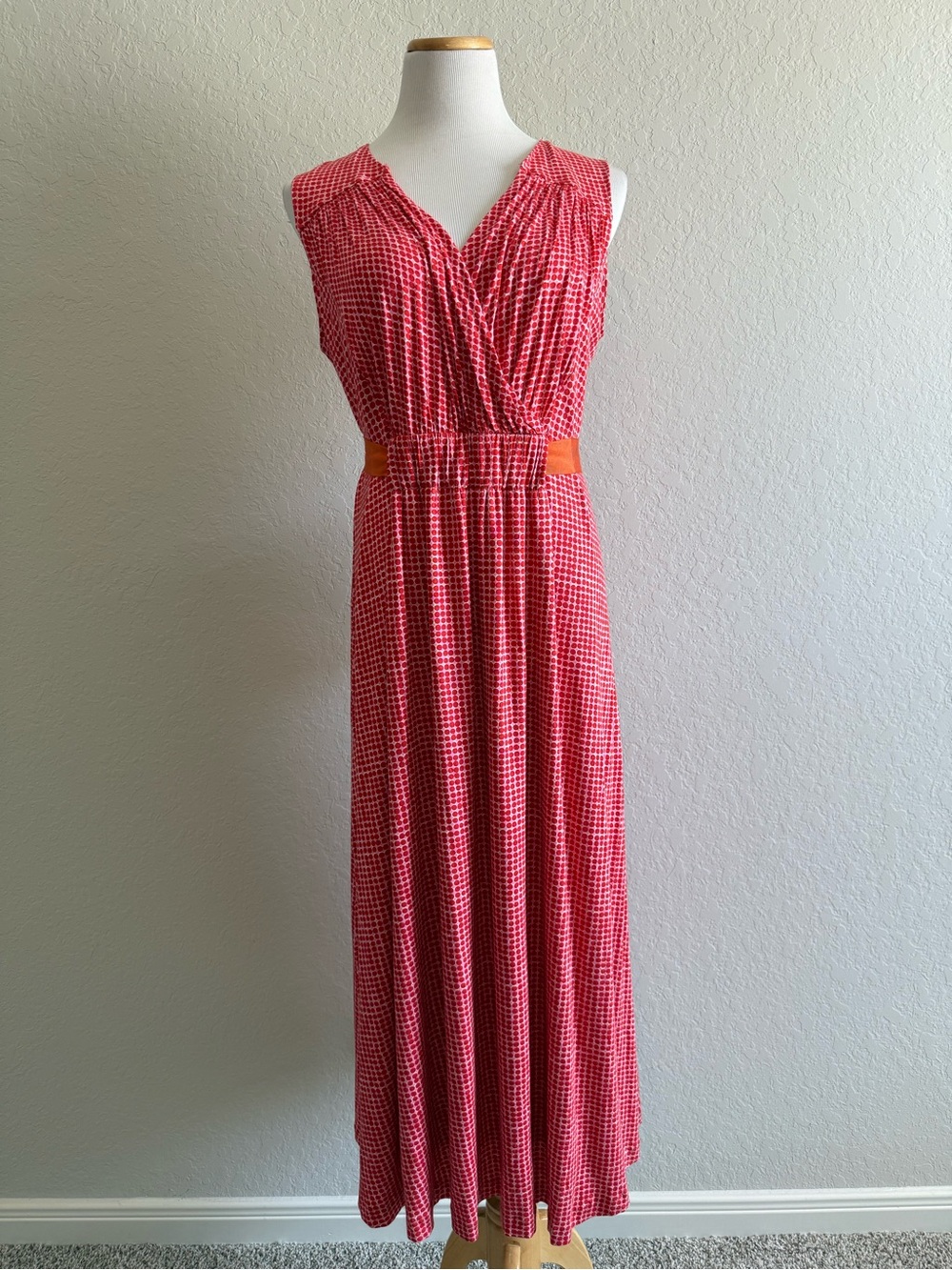 Polka Dot Midi Dress - Picture 2 of 13